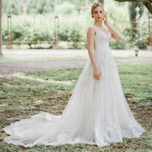 Rimi Bridal Princess Lace Wedding Dress